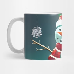 Little Snowflake Snowman Mug